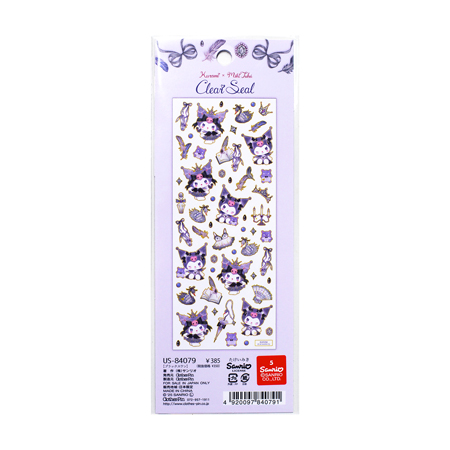 US84079　クリアシール　ブラックスワン