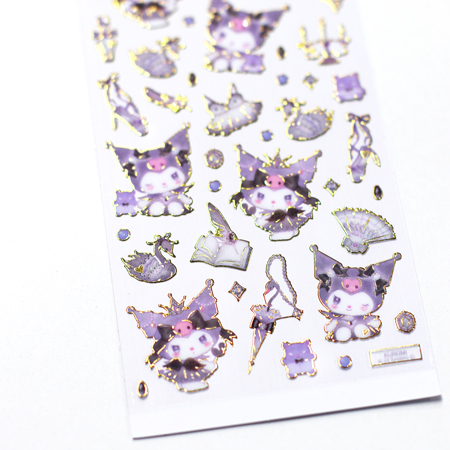 US84079　クリアシール　ブラックスワン