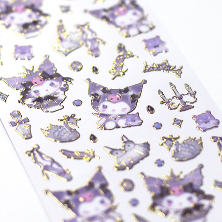 US84079　クリアシール　ブラックスワン