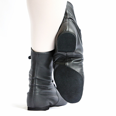 S0420L　ウルトラフレックス・ブーツ皮底　黒　(21.4cmのみ)