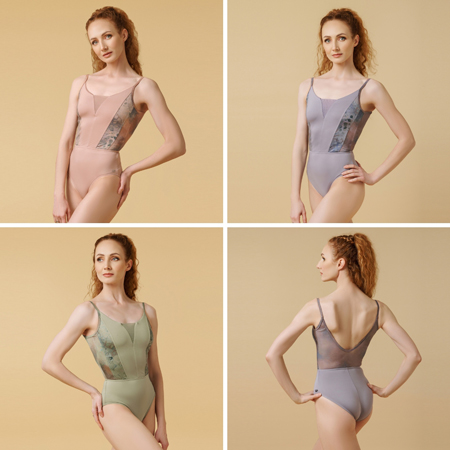 BLAI　メッシュバックキャミ