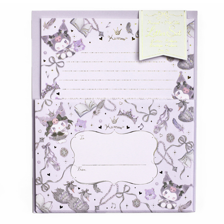 LS84050　レターセット　ブラックスワン