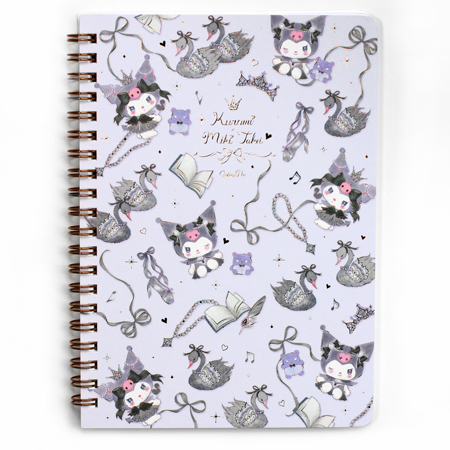 NB84064　リングノート　ブラックスワン