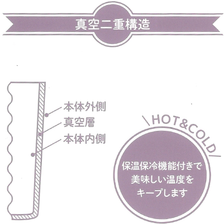 TAK033　2WAY真空二重タンブラーM　ジゼル