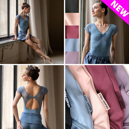LEIA　メッシュバックショート