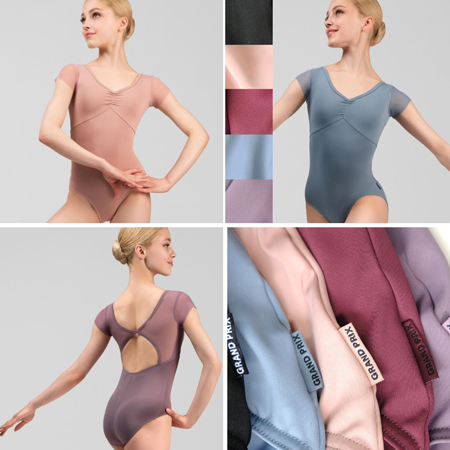 LEIA　メッシュバックショート