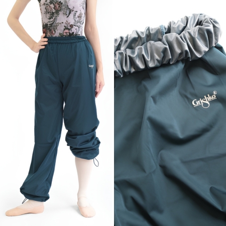 バレエ・ダンス用品のミルバ / G0405PT サウナパンツ【SMALLロゴ】