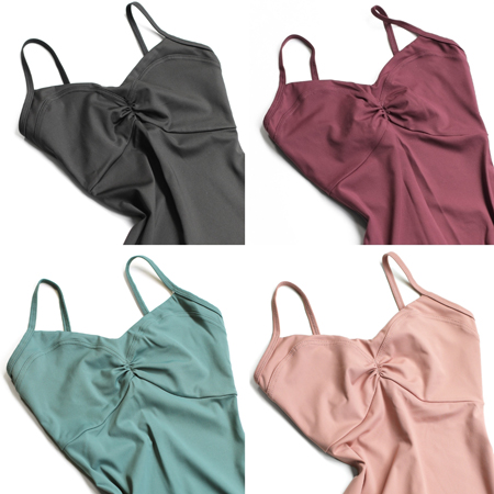 BIAN　ギャザーキャミ