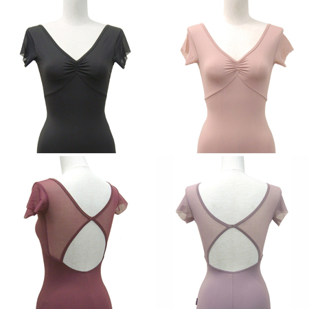 LEIA　メッシュバックショート