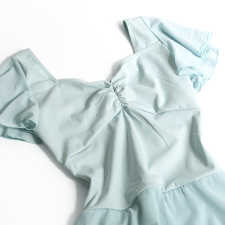 SLC2002　スカート付フレアスリーブ